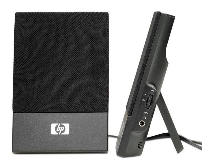 hp usb powered flat speakers