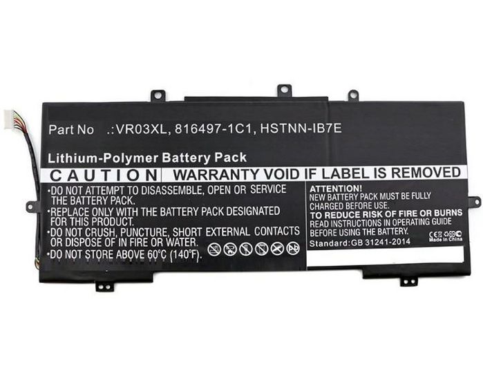CoreParts Laptop Battery for HP 33Wh Li-Pol 11.4V 2900mAh Black, Envy  13-D046TU, Envy 13-D051TU, Pavilion 13-D, Pavilion 13-D023TU, Pavili,  MBXHP-BA0078 - EET