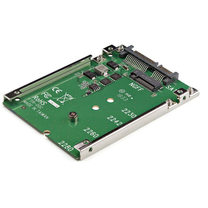 M.2 SATA SSD to 2.5in SATA Adapter M.2 NGFF