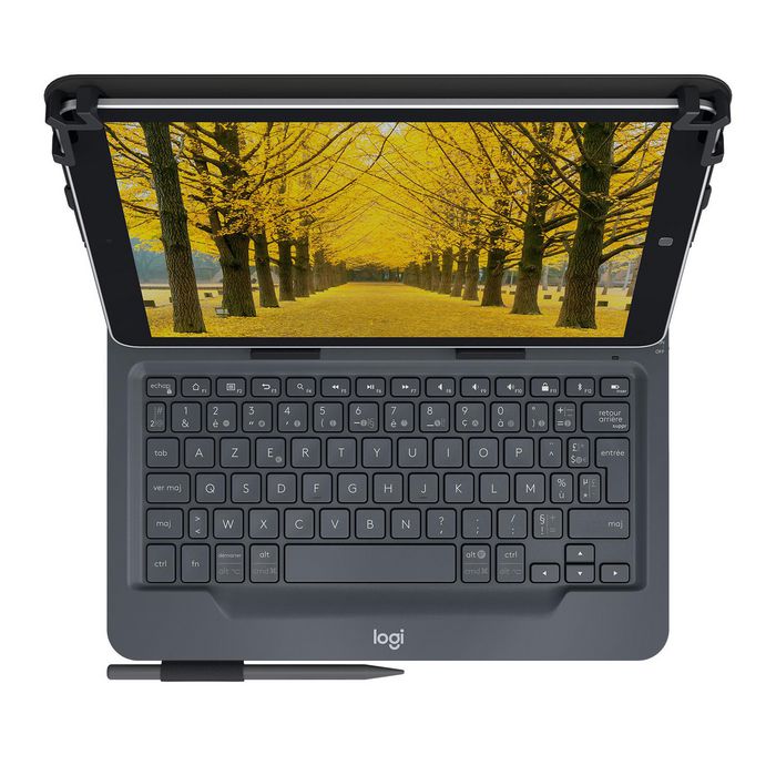 logitech universal folio battery