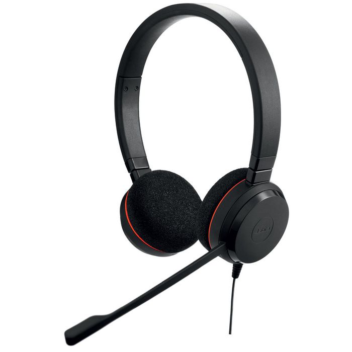 Jabra Corded stereo headset f/ VoIP 