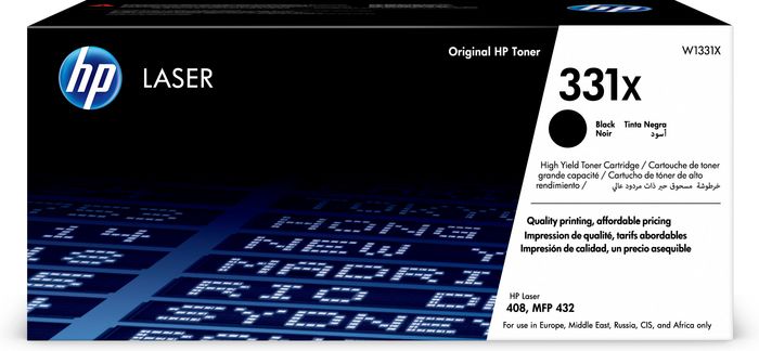HP 331X High Yield Black Original Laser 