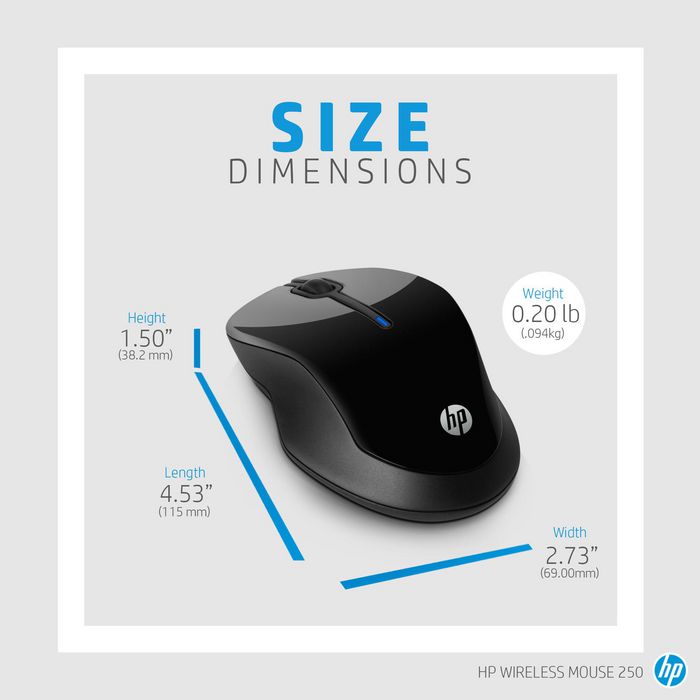 wireless mouse 250 hp