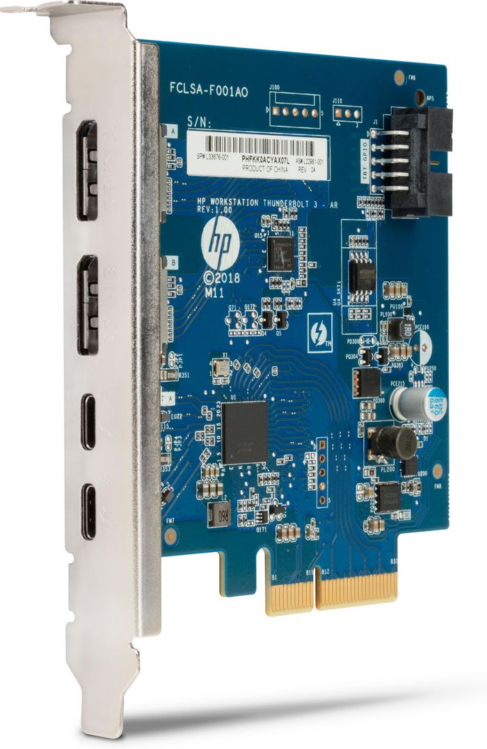 3uu05aa Hp Hp Thunderbolt 3 Pcie 2 Port I O Card Eet