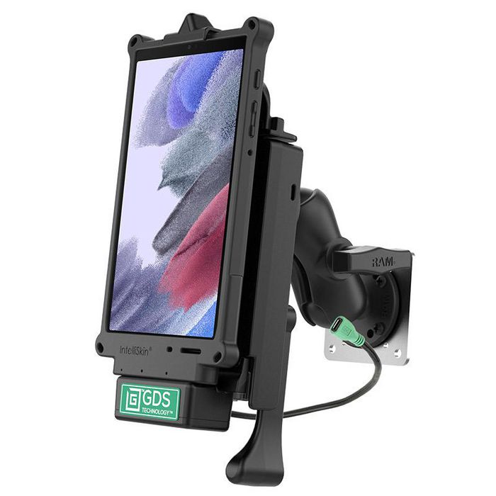 RAM Mounts GDS Locking Vehicle Dock Bundle for Samsung Tab A7 Lite 8.7”, black, W126826990 EET