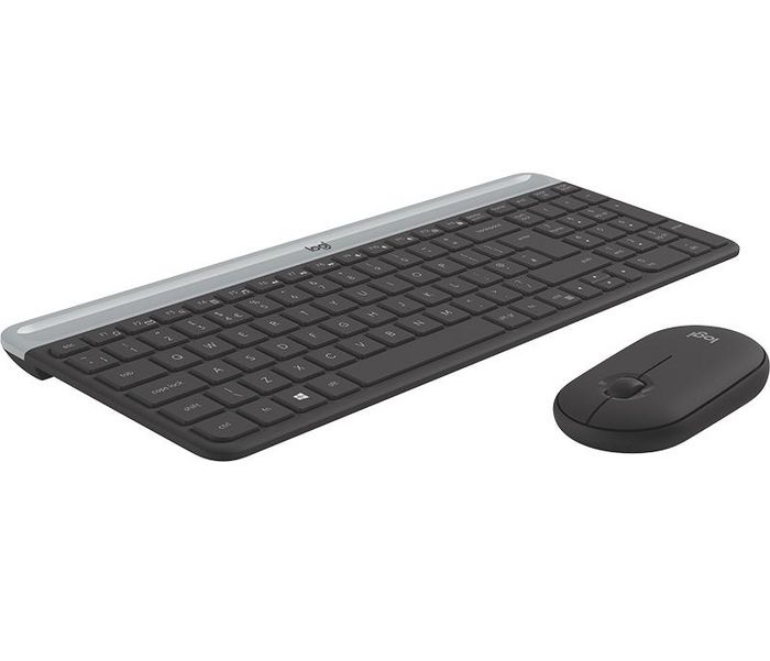 Logitech Slim Wireless Keyboard And Mouse Combo Mk470 W126923592 Eet 7081