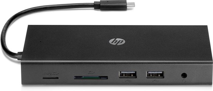 Watchful Go up Make life HP Travel USB-C Multi Port Hub, W126262640 - EET