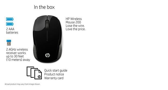 price of hp wireless mouse