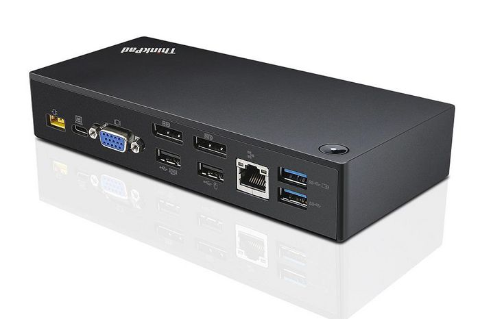 Lenovo 2 x DisplayPort + VGA, 2 x USB 2 