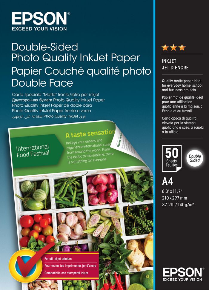 Photo Quality Inkjet Paper - A4 