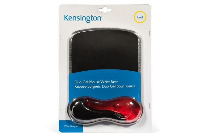 kensington duo gel mouse pad wrist rest