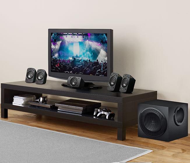 logitech 500 watt speakers