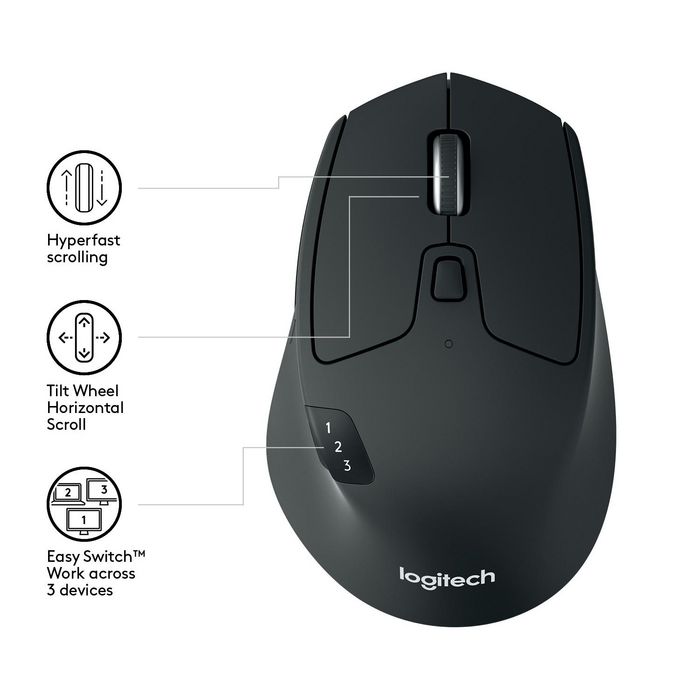 logitech support m720