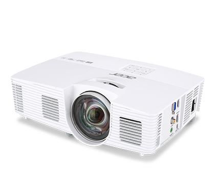 Проектор мультимедийный Acer h6517st, dlp, 1920x1080, 3000лм, 10000:1, 3D, vga/hdmi, короткофокусный (4713147739097)