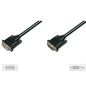Digitus DVI extension cable, DVI(24 1) M/F, 3.0m, DVI-D Dual Link, bl
