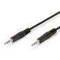 Digitus Audio Connection Cable, Stereo, 3.5mm, M/M, 1.5 m