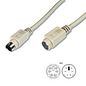 Digitus PS/2 extension cable, miniDIN6 M/F, 5.0m, be