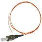 MicroConnect Optical Fibre Pigtail Cable, ST connector, Multimode Simplex Connector, 0.9mm, LSZH, OM2 (Orange) 2m