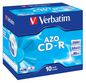 Verbatim CD-R AZO Crystal, 700MB, 52x