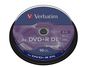 Verbatim DVD+R Double Layer Matt Silver 8x, 10pcs