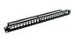 MicroConnect 19" Blank patch panel, 24port, 1U Metal, without cable manager