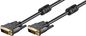 MicroConnect DVI-D (24+1) Dual Link Cable with Ferrite Cores, 3m