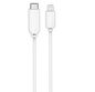 MicroConnect USB-C to Lightning Cable MFI, 1m, White