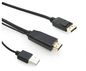 MicroConnect HDMI to DisplayPort Converter Cable, 1m