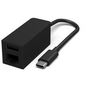 Microsoft Surface USB-C/Ethernet-USB Adapter, black, M/F