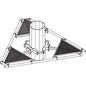 Ventev Flat Pole Mounting Plate Kit