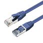 MicroConnect CAT6A S/FTP Network Cable 1m, Blue