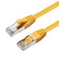 MicroConnect CAT6A S/FTP Network Cable 0.5m, Yellow