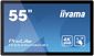 iiyama ProLite TF5539UHSC-B1AG touch screen monitor 139.7 cm (55") 3840 x 2160 pixels Multi-touch Multi-user Black