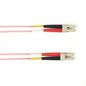 Black Box Colored Fiber OM1 62.5-Micron Multimode Fiber Optic Patch Cable - LSZH, LC-LC