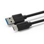 MicroConnect USB-C 3.2 Gen1 - USB3.0 A 1m Cable, 10 Gbit/s