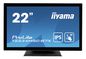 iiyama ProLite T2234MSC-B7X touch screen monitor 54.6 cm (21.5") 1920 x 1080 pixels Multi-touch Black