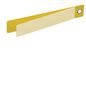 Brady Polypropylene Tag with Polyester Overlaminate, Yellow, Gloss, Rectangle