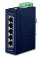 Planet Compact Industrial 5-Port 10/100/1000T Gigabit Ethernet Switch