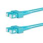 Lanview SC-SC Multimode fibre cable duplex 1m OM3 50/125 LSZH