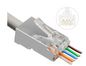 Lanview RJ45 STP plug Cat6A/Cat7 for  big diameter cable AWG22-24 stranded/solid conductor for.