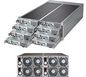 Supermicro 8 Hot-plug System Nodes, 4U, Intel Xeon E5-2600 (up to 135W TDP), 8x DDR3 DIMM (up to 256/64GB RDIMM/UDIMM), Intel C602 Chipset, SATA 3/2, 2x 3.5", 2x USB 2.0, VGA, PCI-E 3.0 x16, Intel 82574L Dual Port Gigabit Ethernet, Matrox G200eW, 128Mb UEFI AMI BIOS, 1620 W, 68.04 kg, Black