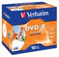 Verbatim DVD-R Wide Inkjet Printable ID Brand, 16x