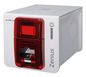 Evolis Zenius Classic line - 300dpi, 16MB RAM, 150/500 cards/h, USB, 46dB, White/Red