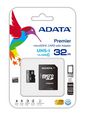 ADATA microSDHC, 32GB, Class 10, 0.25g, w/ micro SD Adapter