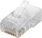 MicroConnect Modular Cat6A Plug RJ45, 10 pcs