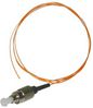 MicroConnect Optical Fibre Pigtail Cable, FC connector, Multimode Simplex Connector, 0.9mm, LSZH, OM2 (Orange) 5m