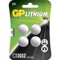 GP Batteries Lithium Cell Battery - CR2032, 4-pack