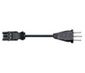 Bachmann Device supply cable, GST18, plug CH/Switzerland, 1.5 m